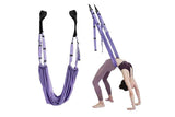 Stretching Exercise Belt Ballet Band Leg with Door Anchor Flexibility Trainer for Dance Aerial Yoga Ballet -Green