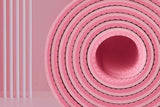 TPE Yoga Mat Exercise Fitness Sport Non Slip Workout Mat with Body Alignment Lines