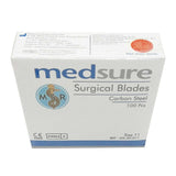 Darrahopens Sports & Fitness > Exercise, Gym & Fitness > Medical Tape & Bandages 100 Surgical Scalpel Blades Size 11 Sterile Carbon Steel Disposable Sealed