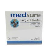 Darrahopens Sports & Fitness > Exercise, Gym & Fitness > Medical Tape & Bandages 100 Surgical Scalpel Blades Size 11 Sterile Carbon Steel Disposable Sealed