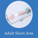 Darrahopens Sports & Fitness > Exercise, Gym & Fitness > Medical Tape & Bandages Adult Short Arm Waterproof Cast Cover Shower Bandage Protector Broken Wrist Elbow Wound Bath Sleeve In Australia - Darrahopens