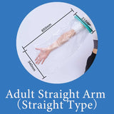 Darrahopens Sports & Fitness > Exercise, Gym & Fitness > Medical Tape & Bandages Adult Straight Full Arm Waterproof Cast Cover Shower Bandage Protector Broken Arm Elbow Shoulder Wound Bath Sleeve In Australia - Darrahopens