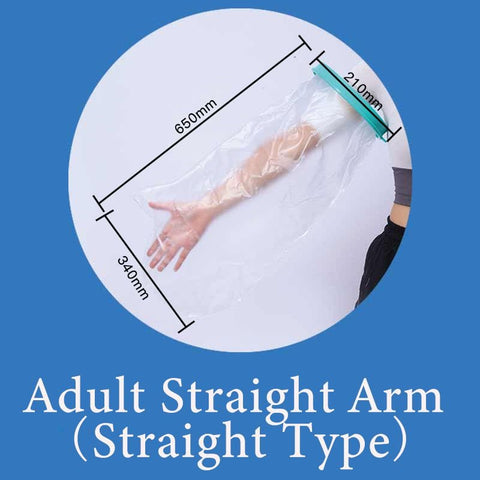 Darrahopens Sports & Fitness > Exercise, Gym & Fitness > Medical Tape & Bandages Adult Straight Full Arm Waterproof Cast Cover Shower Bandage Protector Broken Arm Elbow Shoulder Wound Bath Sleeve In Australia - Darrahopens