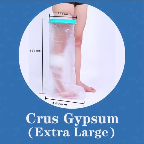 Darrahopens Sports & Fitness > Exercise, Gym & Fitness > Medical Tape & Bandages Extra Large Adult Calf Leg Waterproof Cast Cover Shower Oversize Broken Leg Gypsum Bandage Bath Protector In Australia - Darrahopens