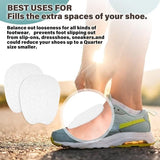 Darrahopens Sports & Fitness > Exercise, Gym & Fitness > Medical Tape & Bandages Felt sole - 5 pairs of felt tongue pads - Soft, adhesive tongue pads - Non-slip tongue pads - Tongue pads - Large - White