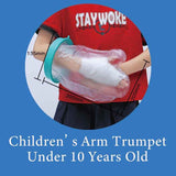Darrahopens Sports & Fitness > Exercise, Gym & Fitness > Medical Tape & Bandages Kids Arm Cast Cover Shower Waterproof Bandage Protector for Children Under 10 Broken Arm Wound Bath Sleeve In Australia - Darrahopens