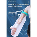 Darrahopens Sports & Fitness > Exercise, Gym & Fitness > Medical Tape & Bandages Kids Long Arm Waterproof Cast Cover Shower Bandage Protector Child Full Arm Broken Wound Bath Sleeve In Australia - Darrahopens