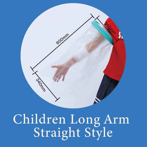 Darrahopens Sports & Fitness > Exercise, Gym & Fitness > Medical Tape & Bandages Kids Long Arm Waterproof Cast Cover Shower Bandage Protector Child Full Arm Broken Wound Bath Sleeve In Australia - Darrahopens