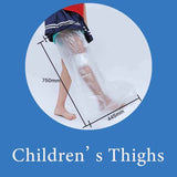 Kids Thigh Leg Waterproof Cast Cover Shower Bandage Protector Child Broken Leg Knee Wound Bath Sleeve In Australia - Darrahopens
