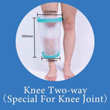 Two Way Knee Joint Waterproof Cast Cover Shower Knee Surgery Bandage Protector Knee Wound Bath Sleeve In Australia - Darrahopens
