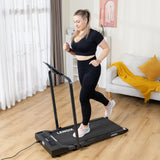 Darrahopens Sports & Fitness > Exercise, Gym & Fitness > Treadmills 2HP Walking Pad Treadmill w/ Remote, Foldable Handrail, and Tablet Holder