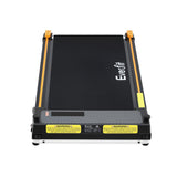 Darrahopens Sports & Fitness > Exercise, Gym & Fitness > Treadmills Everfit 2 Side Walking Pad Treadmill with Massage Function Fitness 380mm Black