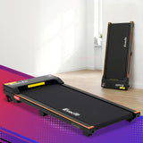 Darrahopens Sports & Fitness > Exercise, Gym & Fitness > Treadmills Everfit 3 in 1 Walking Pad Treadmill 12% Incline Under Desk Treadmills for Home Gym With 38cm Wide Belt