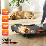 Darrahopens Sports & Fitness > Exercise, Gym & Fitness > Treadmills Everfit 3 in 1 Walking Pad Treadmill 12% Incline Under Desk Treadmills for Home Gym With 38cm Wide Belt