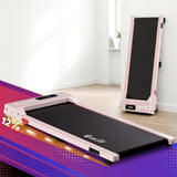 Darrahopens Sports & Fitness > Exercise, Gym & Fitness > Treadmills Everfit 3 in 1 Walking Pad Treadmill 12% Incline Under Desk Treadmills for Home Gym With 38cm Wide Belt Pink
