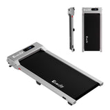 Darrahopens Sports & Fitness > Exercise, Gym & Fitness > Treadmills Everfit 3 in 1 Walking Pad Treadmill 12% Incline Under Desk Treadmills for Home Gym With 38cm Wide Belt Silver