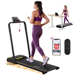 Darrahopens Sports & Fitness > Exercise, Gym & Fitness > Treadmills Everfit 3 in 1 Walking Pad Treadmill 20% Auto Incline Under Desk Foldable Treadmills for Home With 40cm Wide Belt