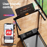 Darrahopens Sports & Fitness > Exercise, Gym & Fitness > Treadmills Everfit Treadmill Electric Walking Pad Foldable Incline for Home Office Gym Black