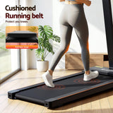 Darrahopens Sports & Fitness > Exercise, Gym & Fitness > Treadmills Everfit Walking Pad Treadmill 2 in 1 Foldable for Home Gym 40cm Wide Belt 12 Programs with App