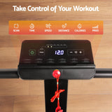 Darrahopens Sports & Fitness > Exercise, Gym & Fitness > Treadmills Everfit Walking Pad Treadmill 2 in 1 Foldable for Home Gym 40cm Wide Belt 12 Programs with App
