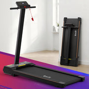 Darrahopens Sports & Fitness > Exercise, Gym & Fitness > Treadmills Everfit Walking Pad Treadmill 2 in 1 Foldable for Home Gym 40cm Wide Belt 12 Programs with App