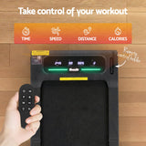 Darrahopens Sports & Fitness > Exercise, Gym & Fitness > Treadmills Everfit Walking Pad Treadmill 2 in 1 Foldable Under Desk for Home Gym With 38cm Belt With APP