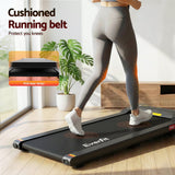 Darrahopens Sports & Fitness > Exercise, Gym & Fitness > Treadmills Everfit Walking Pad Treadmill 2 in 1 Foldable Under Desk for Home Gym With 38cm Belt With APP