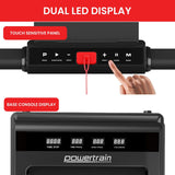 Darrahopens Sports & Fitness > Exercise, Gym & Fitness > Treadmills Powertrain K500 Walking Pad Treadmill 2 in 1 Foldable Walking & Running Machine w/2.5HP Motor Dual LED Displays 2 Level