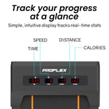 Darrahopens Sports & Fitness > Exercise, Gym & Fitness > Treadmills PROFLEX Electric Walking Pad Under Desk Treadmill, Compact Foldable Size, Tablet Holder, LCD Display, Walk or Light Jog
