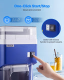 Darrahopens Sports & Fitness > Exercise, Gym & Fitness > Vibration Exercise Machines VEVOR Commercial Ice Shaver Machine, 1.91QT /1.8L Large Electric Snow Cone Machine, Fine & Fluffy with 300W Motor, Stainless Steel Blades, Shaved Ice Maker for Dessert Shop Home Party Restaurant, Blue
