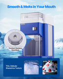 Darrahopens Sports & Fitness > Exercise, Gym & Fitness > Vibration Exercise Machines VEVOR Commercial Ice Shaver Machine, 1.91QT /1.8L Large Electric Snow Cone Machine, Fine & Fluffy with 300W Motor, Stainless Steel Blades, Shaved Ice Maker for Dessert Shop Home Party Restaurant, Blue