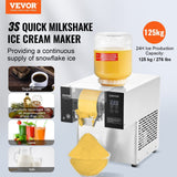 Darrahopens Sports & Fitness > Exercise, Gym & Fitness > Vibration Exercise Machines VEVOR Commercial Snowflake Ice Machine, 276LBS/24H Snowflake Ice Maker, Stainless Steel Ice Shaver Machine, Electric Snow Cone Maker, Air Cooling System for Rapid Heat Dissipation, for Bakery, Cafe