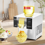 Darrahopens Sports & Fitness > Exercise, Gym & Fitness > Vibration Exercise Machines VEVOR Commercial Snowflake Ice Machine, 276LBS/24H Snowflake Ice Maker, Stainless Steel Ice Shaver Machine, Electric Snow Cone Maker, Air Cooling System for Rapid Heat Dissipation, for Bakery, Cafe