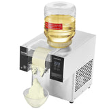 Darrahopens Sports & Fitness > Exercise, Gym & Fitness > Vibration Exercise Machines VEVOR Commercial Snowflake Ice Machine, 276LBS/24H Snowflake Ice Maker, Stainless Steel Ice Shaver Machine, Electric Snow Cone Maker, Air Cooling System for Rapid Heat Dissipation, for Bakery, Cafe