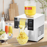 Darrahopens Sports & Fitness > Exercise, Gym & Fitness > Vibration Exercise Machines VEVOR Commercial Snowflake Ice Machine, 375LBS/24H Snowflake Ice Maker, Stainless Steel Ice Shaver Machine, Electric Snow Cone Maker, Air Cooling System for Rapid Heat Dissipation, for Bakery, Cafe