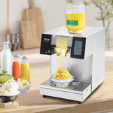 Darrahopens Sports & Fitness > Exercise, Gym & Fitness > Vibration Exercise Machines VEVOR Commercial Snowflake Ice Machine, 397LBS/24H Snowflake Ice Maker, Stainless Steel Ice Shaver Machine, Electric Snow Cone Maker, Liquid Cooling System for Rapid Heat Dissipation, Ice Cream