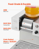 Darrahopens Sports & Fitness > Exercise, Gym & Fitness > Vibration Exercise Machines VEVOR Snowflake Ice Machine, 40KG/24H Snowflake Ice Maker, Ice-Shaver Machine with Stainless Steel Blade, Electric Snow Cone Maker with 1.8L Tank, 90S Fast Pre-Cooling, for Home & Small Gatherings