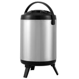 Darrahopens Sports & Fitness > Exercise, Gym & Fitness > Vibration Exercise Machines VEVOR Stainless Steel Insulated Beverage Dispenser, 6 Liter, Thermal Hot and Cold Drink Server Dispenser with Spigot Handle, Food-grade for Hot Tea Coffee Water Restaurant Drink Shop