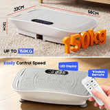 Darrahopens Sports & Fitness > Exercise, Gym & Fitness > Vibration Exercise Machines Vibration Plate Exercise Machine, Whole Body Shake Plate with LED Touch Screen & Bluetooth Speaker, Multi-Speed Fitness Platform In Australia - Darrahopens