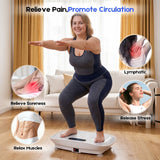 Darrahopens Sports & Fitness > Exercise, Gym & Fitness > Vibration Exercise Machines Vibration Plate Exercise Machine, Whole Body Shake Plate with LED Touch Screen & Bluetooth Speaker, Multi-Speed Fitness Platform In Australia - Darrahopens