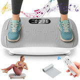 Darrahopens Sports & Fitness > Exercise, Gym & Fitness > Vibration Exercise Machines Vibration Plate Exercise Machine, Whole Body Shake Plate with LED Touch Screen & Bluetooth Speaker, Multi-Speed Fitness Platform In Australia - Darrahopens