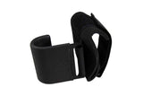 2pcs Weight Lifting Hook Hand Grip Support Wrist Straps Powerlifting Grips Gym Gloves(Black)
