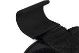2pcs Weight Lifting Hook Hand Grip Support Wrist Straps Powerlifting Grips Gym Gloves(Black)
