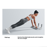 Darrahopens Sports & Fitness > Exercise, Gym & Fitness > Weightlifting Gloves & Hand Supports BLACK Three-in-One Training Board: Push-Ups, Planks & Resistance Band Workouts — Your All-in-One Home Fitness Solution
