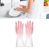 Darrahopens Sports & Fitness > Exercise, Gym & Fitness > Weightlifting Gloves & Hand Supports Kitchen Gloves Reusable Tight Fit Multifunctional Dishwashing Cleaning Waterproof Durable Household Gloves Pink In Australia - Darrahopens