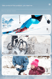 Darrahopens Sports & Fitness > Exercise, Gym & Fitness > Weightlifting Gloves & Hand Supports Pink Women's Warm Winter Ski Gloves - Waterproof & Windproof Touchscreen Gloves for Snow Sports