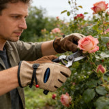 Darrahopens Sports & Fitness > Exercise, Gym & Fitness > Weightlifting Gloves & Hand Supports Size L Durable Cowhide Work Gloves for Welding Gardening and Outdoor Camping Thorn Proof Heat Resistant Hand Protection for Local Professionals