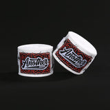Darrahopens Sports & Fitness > Exercise, Gym & Fitness > Weightlifting Gloves & Hand Supports White Spider Pro Grade 5m Boxing Hand Wraps - Printed Elastic Bandages for Training & Combat Sports (1 Pair)