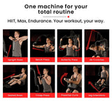 Darrahopens Sports & Fitness > Exercise, Gym & Fitness > Weightlifting Machines & Racks PROFLEX Multi-Station Compact Home Gym Set, 150lbs Weight Plates- M8000