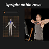 Darrahopens Sports & Fitness > Exercise, Gym & Fitness > Weightlifting Machines & Racks PROFLEX Multi-Station Home Gym Set with 98lbs Weight Plates- M8000